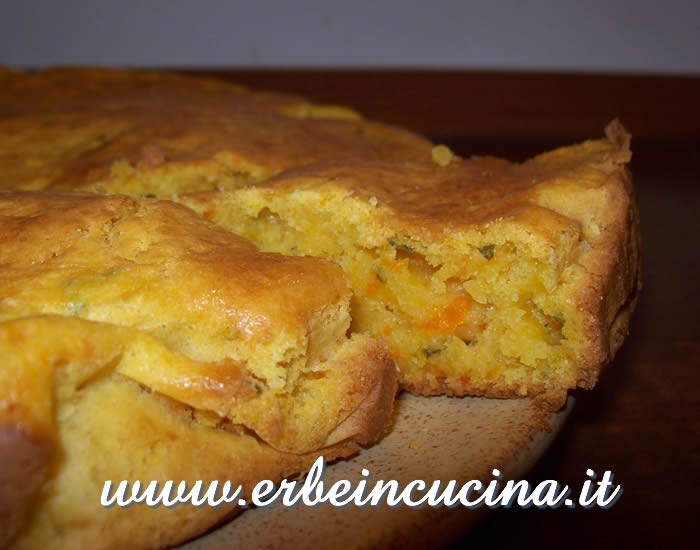 Torta di carote e menta