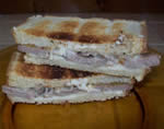Sandwich di tacchino al timo serpillo e gorgonzola